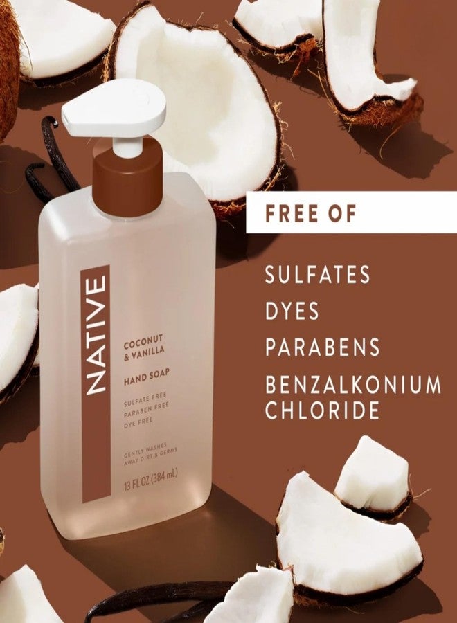 نيتيف مجموعة صابون اليدين ناتيف، برائحة الكرز والفانيليا ماكارون وجوز الهند والفانيليا، خالٍ من الكبريتات، 13 أونصة سائلة، عبوة من قطعتين - Image 3